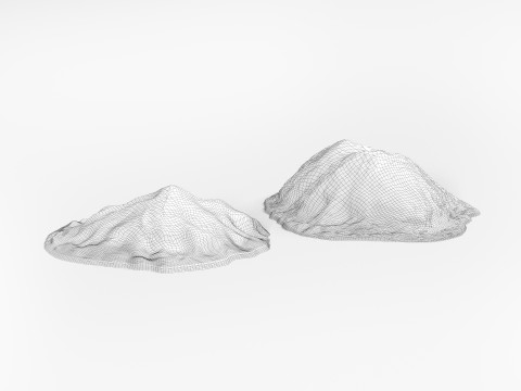 Pile of sand 3D Model