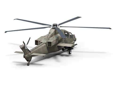 Helicopter 3D Model