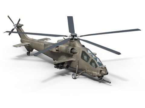 Helicopter 3D 모델