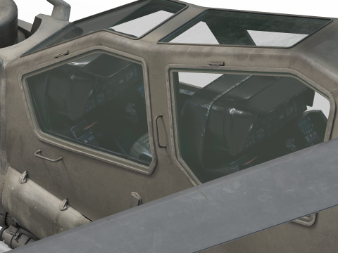 Helicopter 3D 모델