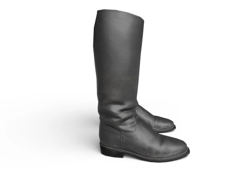 Botas pretas grandes Modelo 3D
