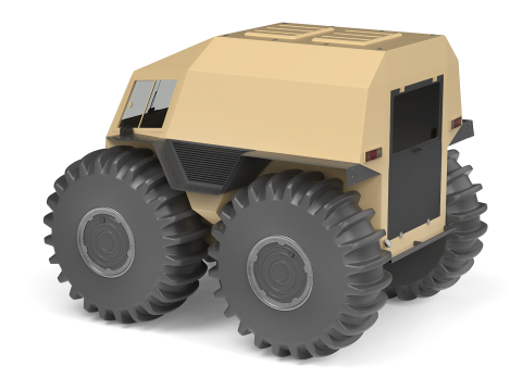 Cross country vehicle Modelo 3D