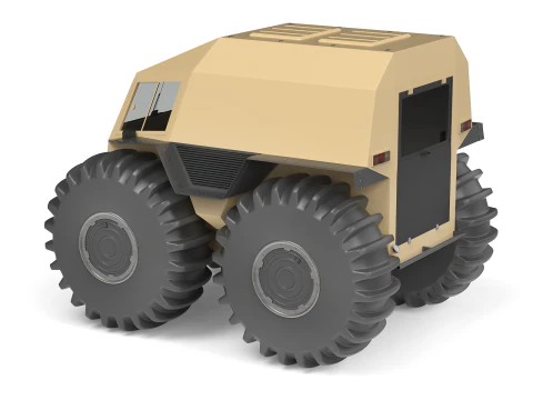 Cross country vehicle 3D Model