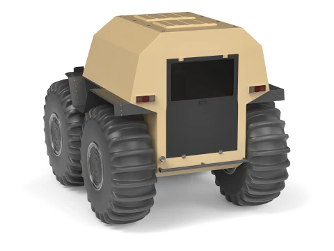 Cross country vehicle 3D Model