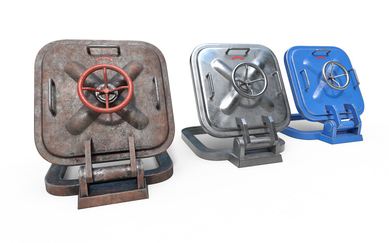 Old Hatch Modelo 3D .c4d .max .obj .3ds .fbx .stl .blend 