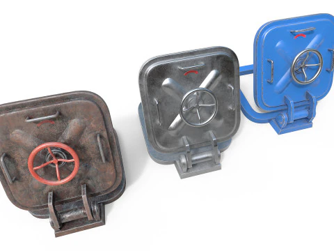 Old Hatch 3D Model
