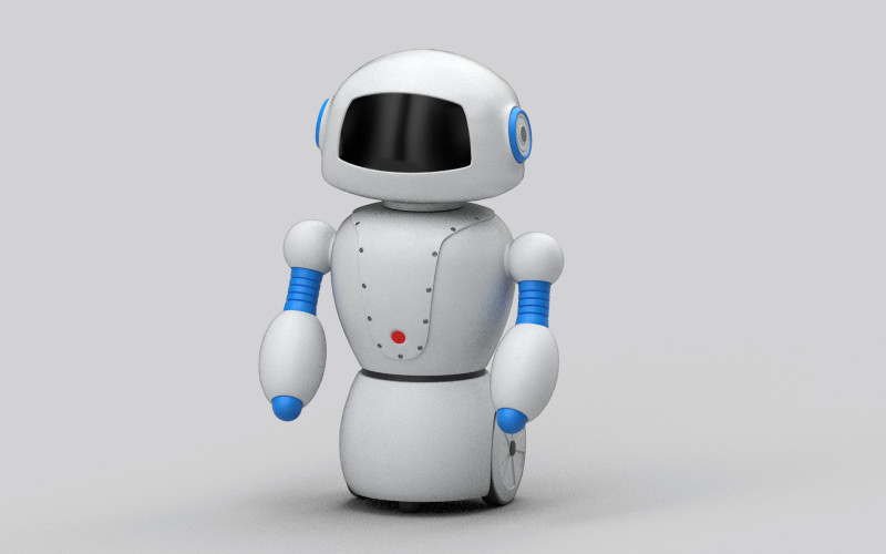 Toy robot Modelo 3D .c4d .max .obj .3ds .fbx .stl .blend