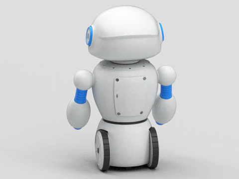 Toy robot 3D Model