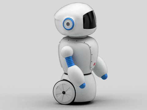 Toy robot 3D Model