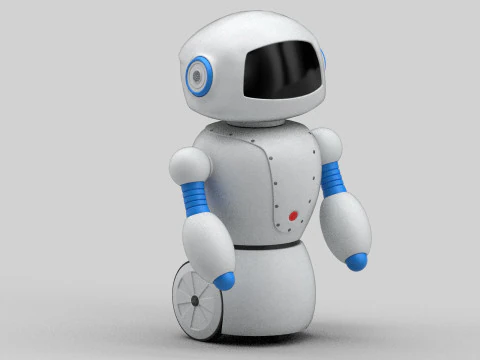 Toy robot 3D Model