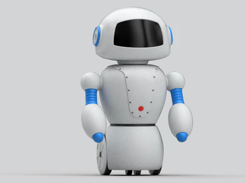 Toy robot 3D Model