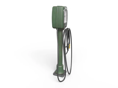 Vintage Air Pump 3D Model