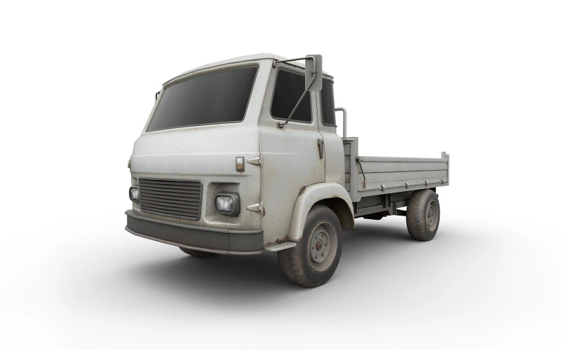 운송용 트럭 3D 모델 .c4d .max .obj .3ds .fbx .stl .blend 