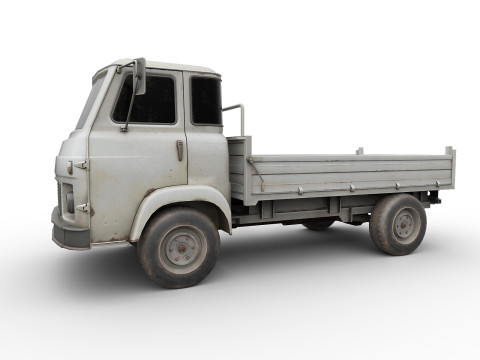 Truck for transportation Model 3D
