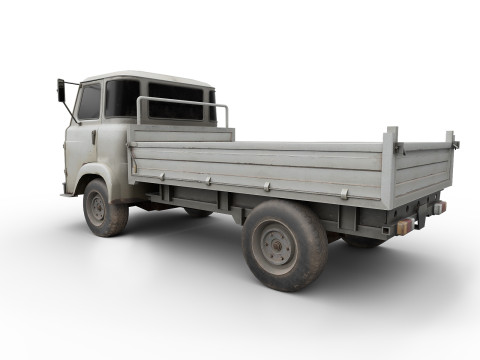 Truck for transportation Model 3D