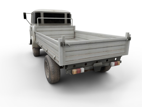 Truck for transportation Model 3D
