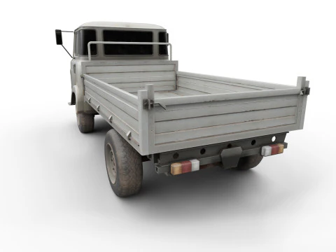 운송용 트럭 3D 모델