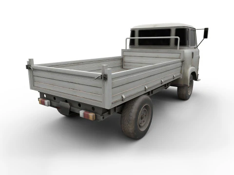 운송용 트럭 3D 모델