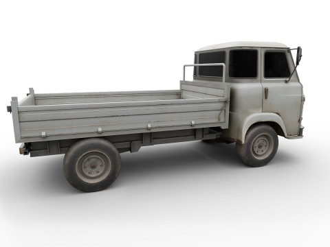 Truck for transportation Model 3D