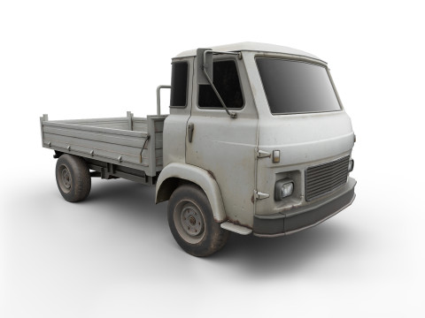 Truck for transportation Model 3D