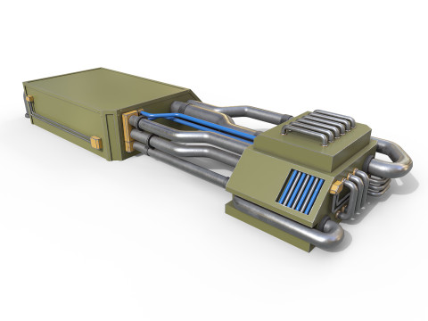 Industrial piping system Modelo 3D