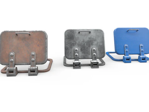 Vecchio portello v2 Modello 3D