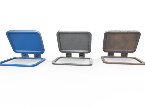 Vecchio portello v2 Modello 3D