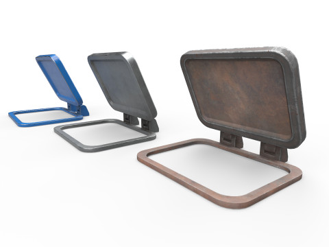 Vecchio portello v2 Modello 3D