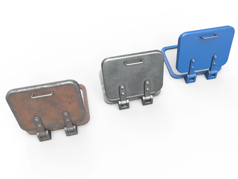 Vecchio portello v2 Modello 3D