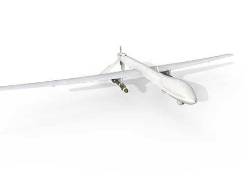 Drone UAV Predador General Atomics MQ-1 Modelo 3D