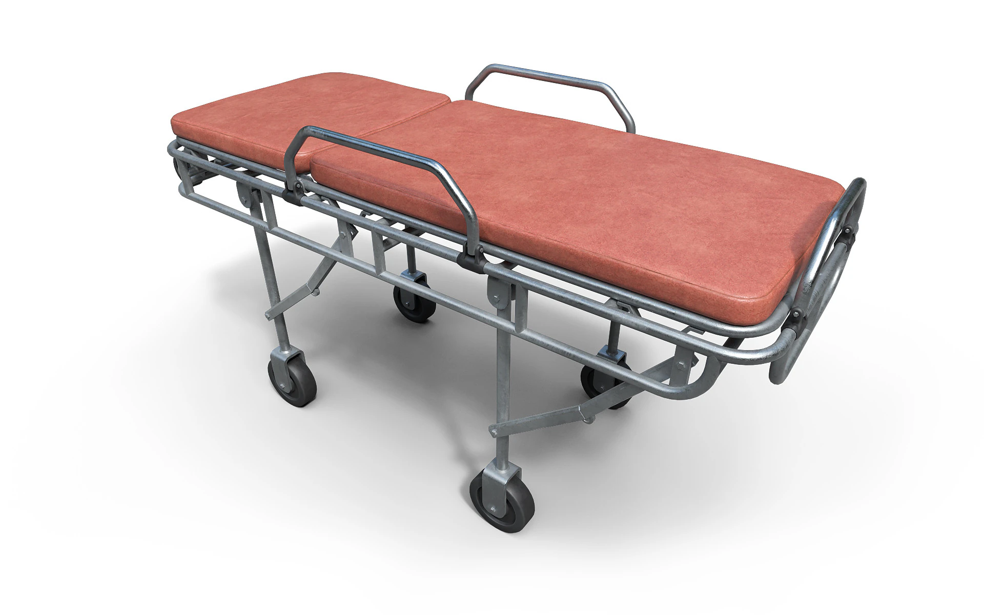Ambulance stretchers 3D Model .c4d .max .obj .3ds .fbx .stl .blend 