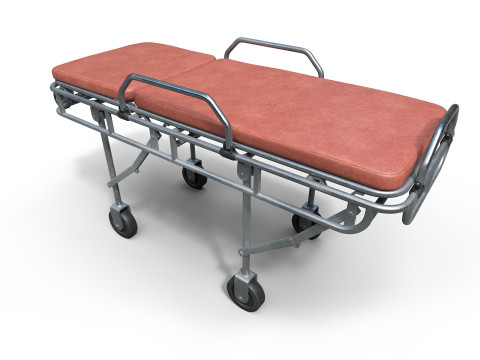 救急車用担架 3Dモデル