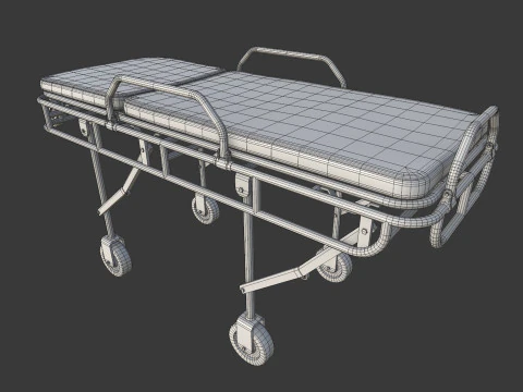 Ambulance stretchers 3D Model
