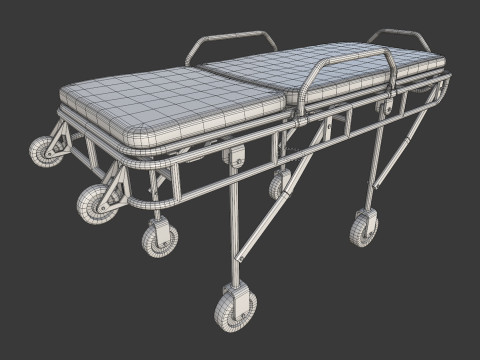 Ноші швидкої допомоги 3D Модель
