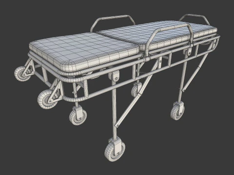 Ambulance stretchers 3D Model