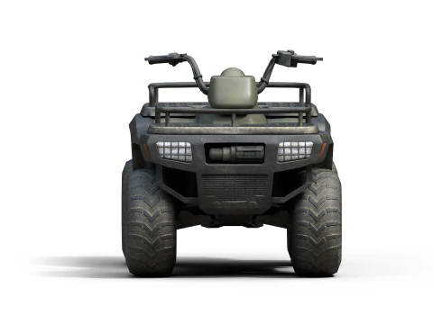 Quad Bike 3D Model