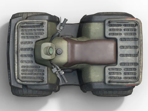 Quad Bike 3D Model