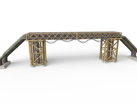 Instalaciones industriales Modelo 3D