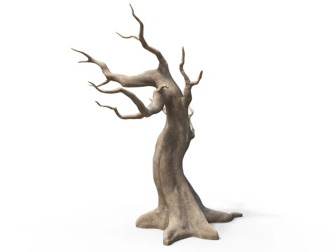 Dead dry tree 3D Model