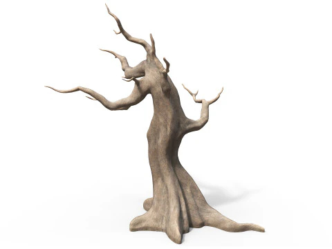 Dead dry tree 3D Model