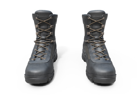 Military boots 3D Model