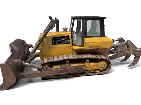 Escavadeira Modelo 3D