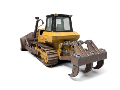 Escavadeira Modelo 3D
