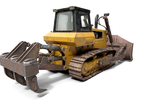 Escavadeira Modelo 3D