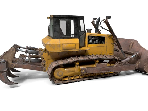 Escavadeira Modelo 3D