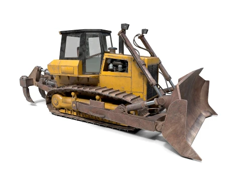 Escavadeira Modelo 3D