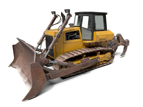 Escavadeira Modelo 3D