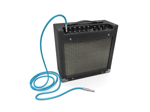 Guitar electric amplifier 3D Model