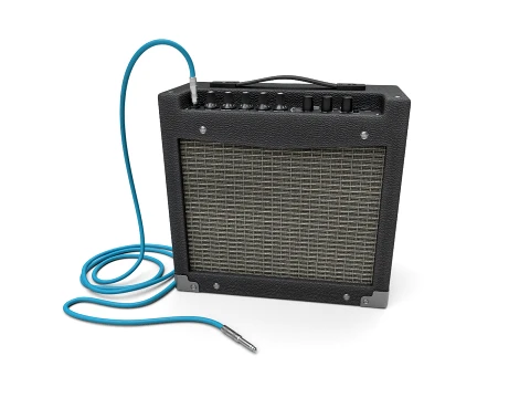 Guitar electric amplifier 3D Model