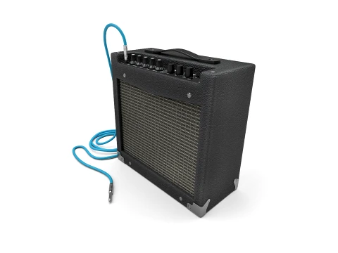 Guitar electric amplifier 3D Model
